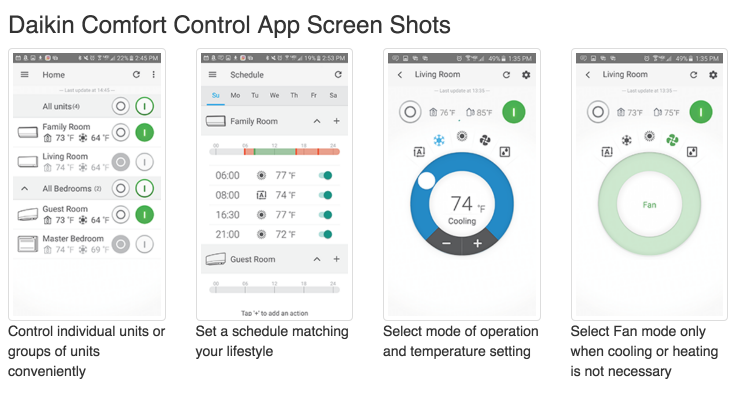 Daikin Thermostats